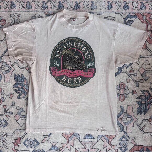 American Vintage Other - Vintage 80s Moosehead Canadian Beer- size Large